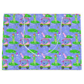 Lady Golf Thish Happy Birthday Groot Cadeauzakje (Voorkant)