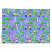 Lady Golf Thish Happy Birthday Groot Cadeauzakje (Achterkant)