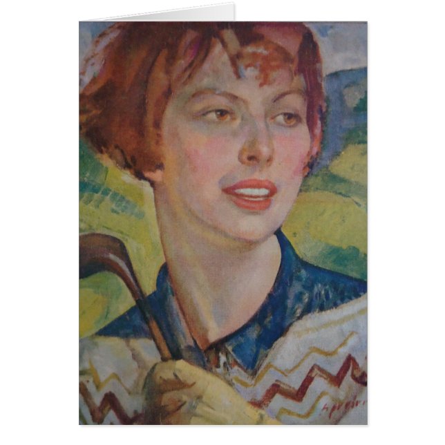 Lady Golfer (Voorkant)
