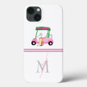 Lady Golfer gepersonaliseerd Case-Mate iPhone Case (Achterkant)
