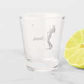 Lady Golfer Verre personnel (Dos)