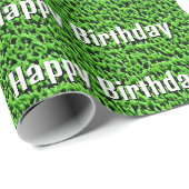 Lady Green Wrapping Paper Cadeaupapier (Rol Hoek)