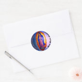 Lady Guadalupe Blessing Ronde Sticker (Envelop)