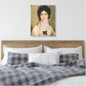Lady Hamilton Canvas Afdruk (Insitu (Slaapkamer))