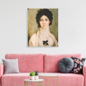 Lady Hamilton Canvas Afdruk (Insitu (Woonkamer))