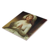 Lady Hamilton Praying Tegeltje (Zijkant)