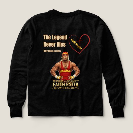 Lady Hulk Tribute T-shirt – Dual Print Wrestling I (Achterkant)