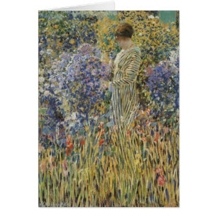 Lady in a Garden par Frederick Frieseke, Art