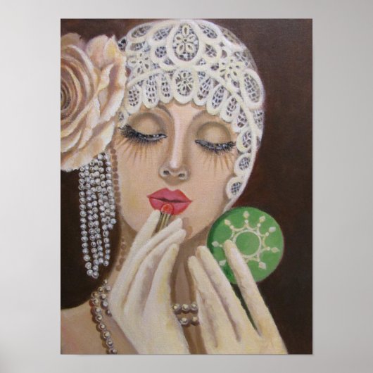 LADY IN EEN LACE PET POSTER (Voorkant)