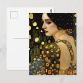 Lady in Gold Photo Print Briefkaart (Voorkant / Achterkant)