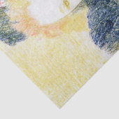 Lady in Pink-dress, Maurice Denis Tissuepapier (Detail)