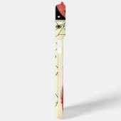 LADY IN RED, BEAUTY MODE COSTUME DESIGN MONOGRAM Case-Mate iPhone CASE (Achterkant / Rechts)