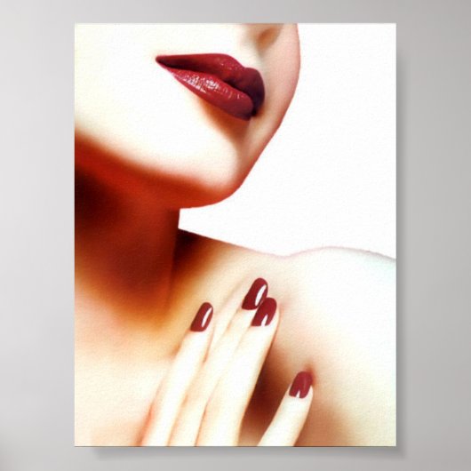 Lady In Red Poster (Voorkant)