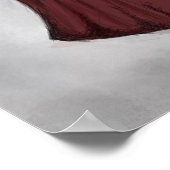 Lady in Red Poster (Hoek)