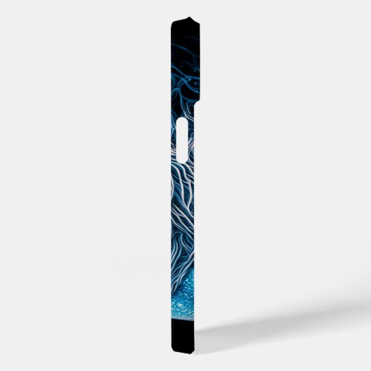 Lady in Spirals of Light Digital Case-Mate iPhone Case (Achterkant / Rechts)