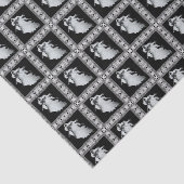 Lady In White Ghost Halloween Tissuepapier (Detail)