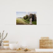 Lady in White Reading Poster (Keuken)