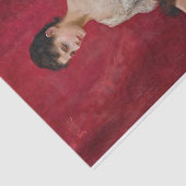 Lady in White van Julius Leblanc Stewart Tissuepapier (Detail)