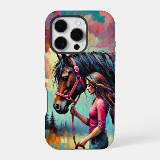 Lady iPhone 16 Pro Coque (Verso)