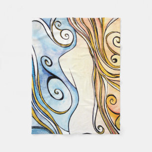 Lady Ireland Fleece Blanket Deken