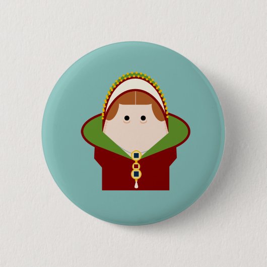 Lady Jane Gray Ronde Button 5,7 Cm (Voorkant)