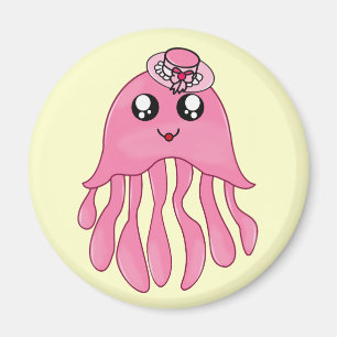 Lady Jellyfish Magneet