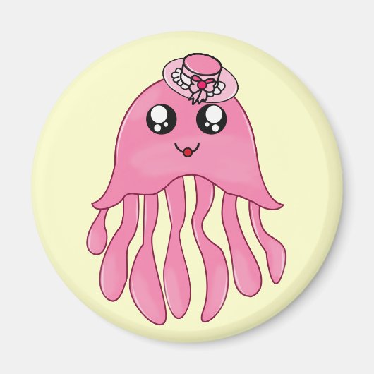 Lady Jellyfish Magneet (Voorkant)
