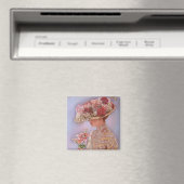 Lady Jessica Carré Magnet (In Situ (Lave-vaisselle))