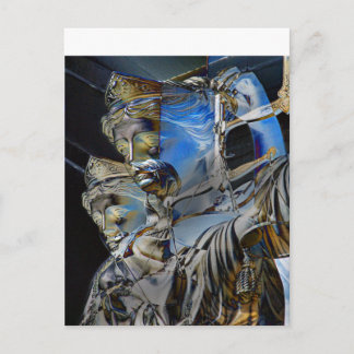 Lady Justice met Balance Scales Briefkaart