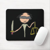 Lady Justice Muismat (Met muis)