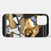 Lady Justice, waar ben je? Case-Mate iPhone Case (Achterkant (horizontaal))