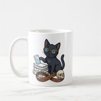 Lady Justice Zwarte Kat Advocaat Koffiemok