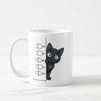 Lady Justice Zwarte Kat Advocaat Koffiemok