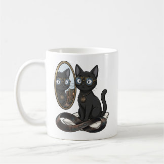 Lady Justice Zwarte Kat Advocaat Koffiemok