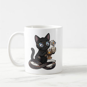 Lady Justice Zwarte Kat Advocaat Koffiemok