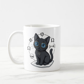Lady Justice Zwarte Kat Advocaat Koffiemok