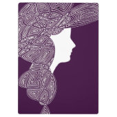 Lady Klembord (Achterkant)