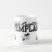 Lady Knights Templier café Mug cadeau (Centre)