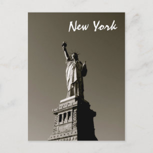 Lady Liberty (B&W) Briefkaart