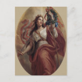 Lady Liberty Briefkaart (Voorkant)