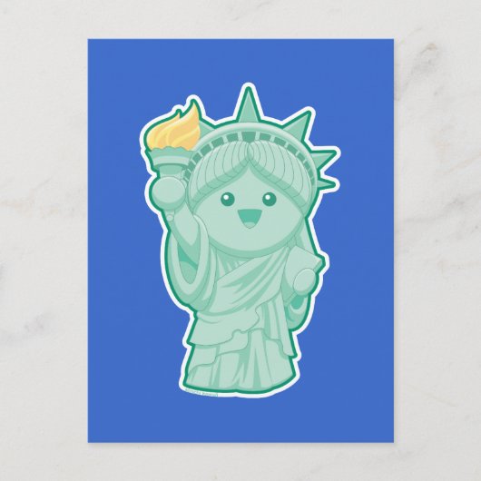 Lady Liberty Briefkaart (Voorkant)