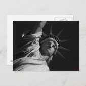 Lady Liberty Briefkaart (Voorkant / Achterkant)