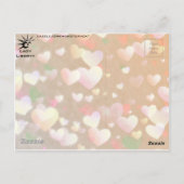 Lady Liberty Briefkaart (Achterkant)