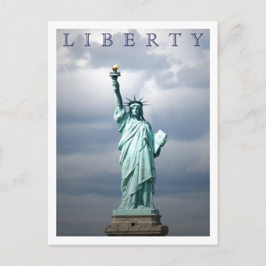 Lady Liberty Briefkaart (Voorkant)