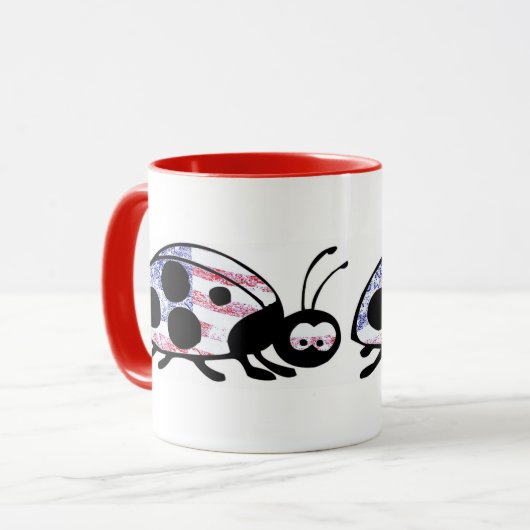 Lady Liberty Bug Mok (Voorkant links)