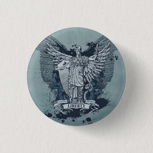 Lady Liberty Button (Voorkant)