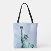 Lady Liberty Canvas tas (Achterkant)