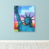 Lady Liberty Fine Art Print (Insitu (Houten vloer))