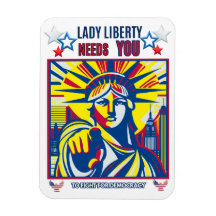 Lady Liberty heeft je nodig! White BG vecht tegen 