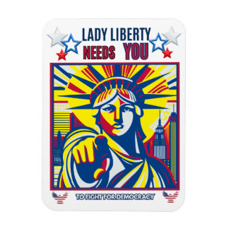 Lady Liberty heeft je nodig! White BG vecht tegen Magneet